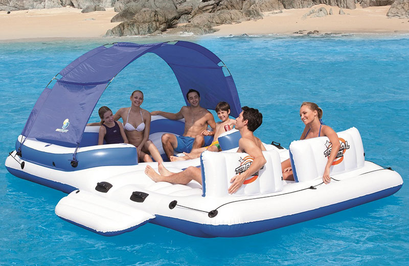 CoolerZ Tropical Breeze Inflatable Floating Island