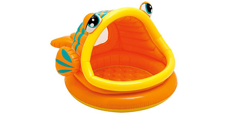 Intex Lazy Fish Inflatable Baby Pool