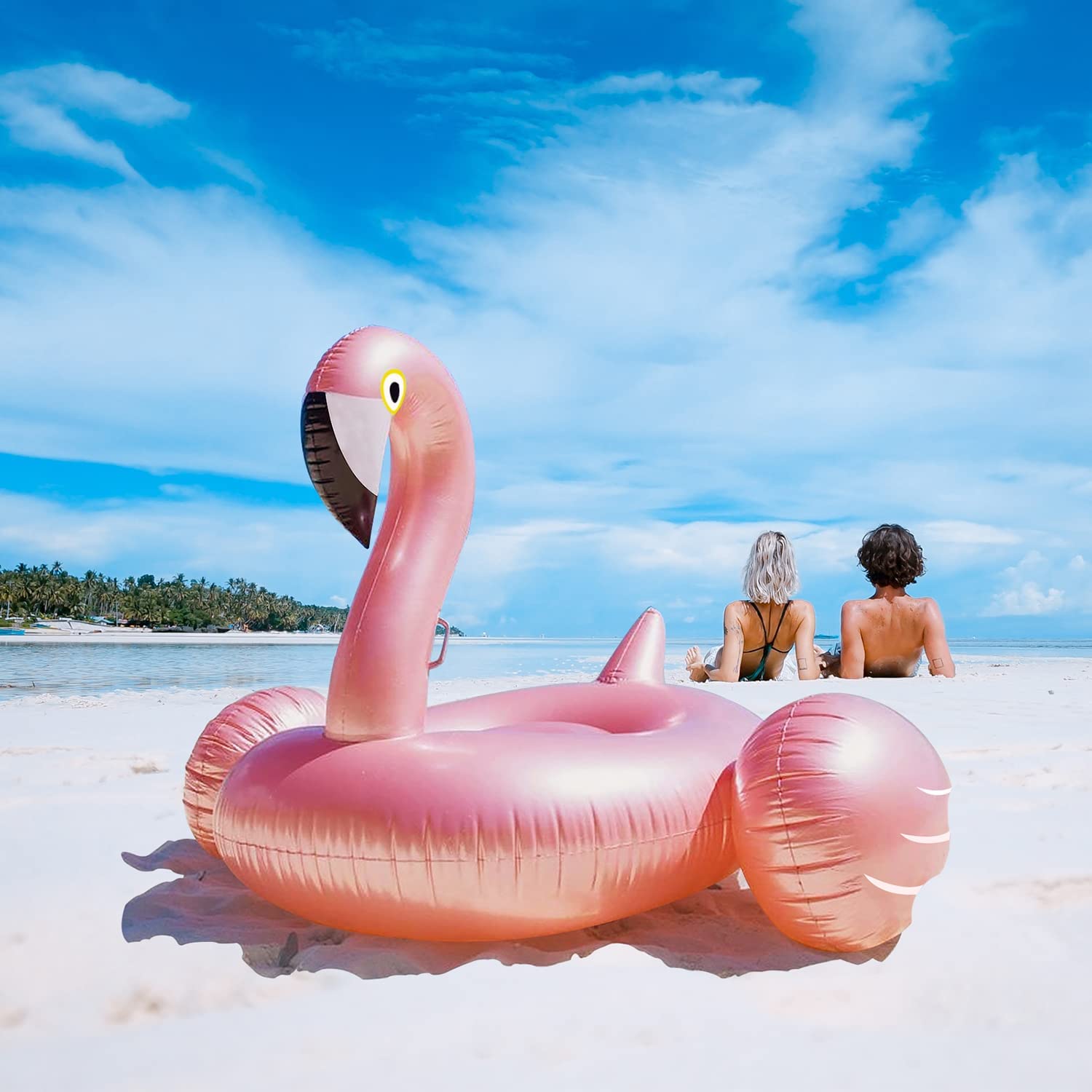 Giant Flamingo Inflatable Pool Float