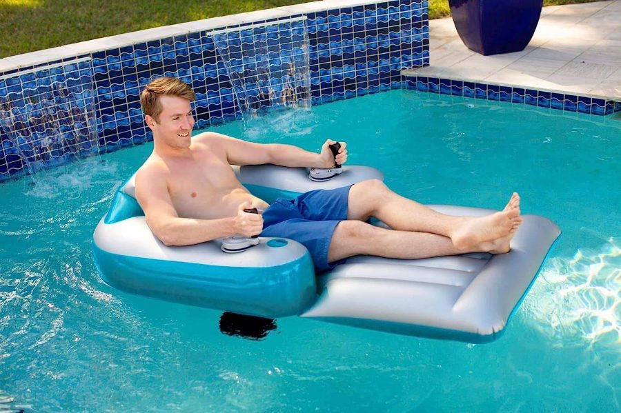 Must Have Motorized Inflatable Pool Lounger